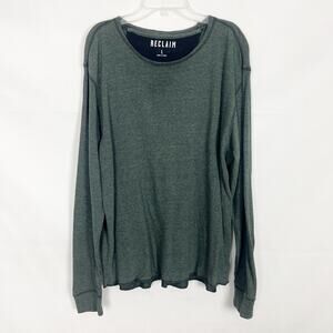 Reclaim Buckle Men's Green Pullover Size Large Breathable